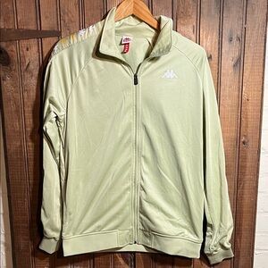 Kappa  Mint Green Zip-Up Jacket